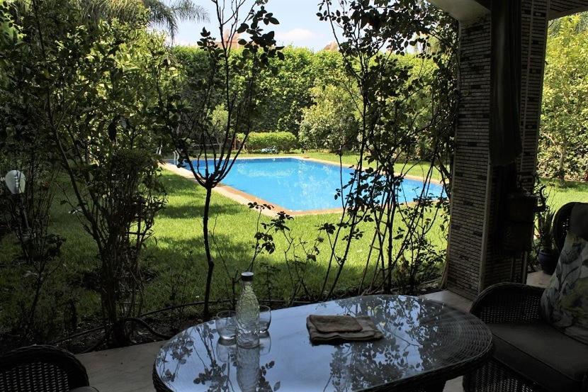 Magnifique Villa Avec Piscine Chauffee Que Pour Famille Марракеш Экстерьер фото
